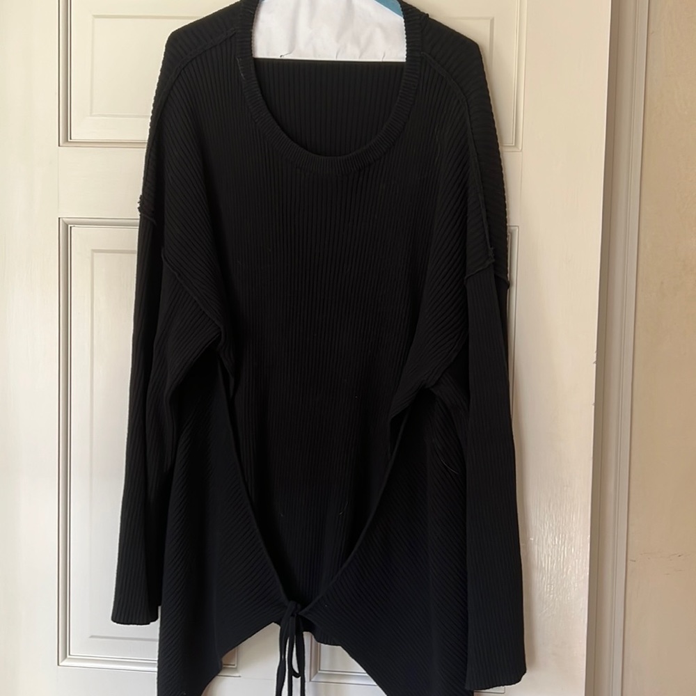 Front tie tunic